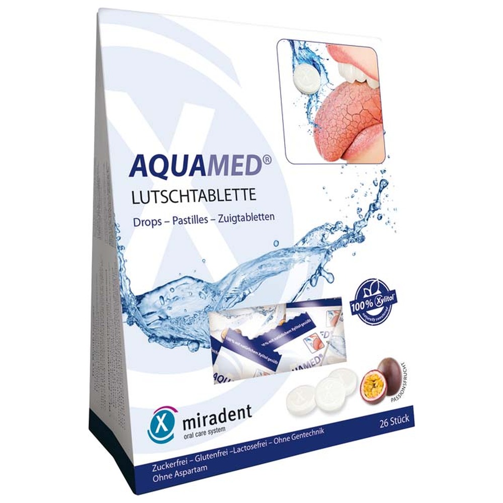 Hager & Werken miradent Aquamed® Lutschtabletten - Packung 26 Stück