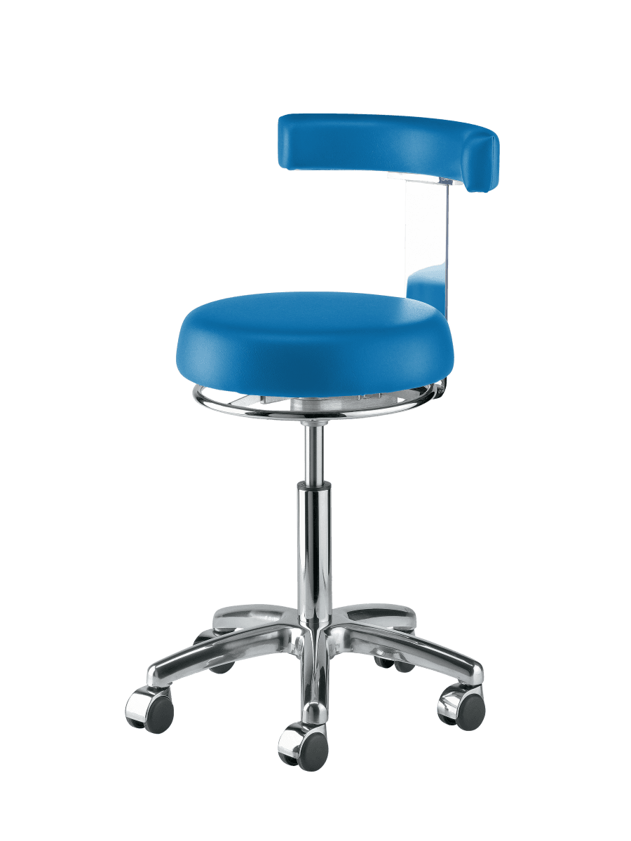 ONYX Arbeitsplatzstuhl - Farbe: E25-königsblau