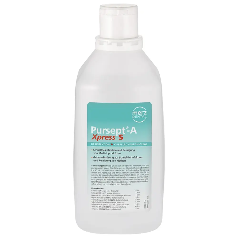 Merz Dental Pursept® -A Xpress S - Flasche 1 Liter Desinfektion