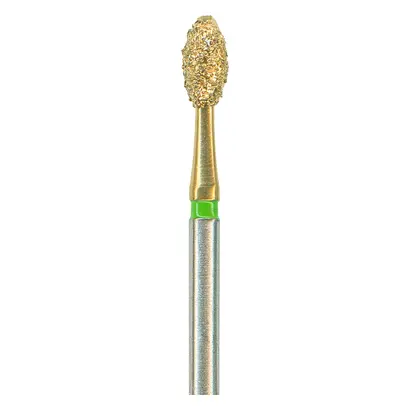 Edenta DIACUT V379 - Packung 5 Stück grün grob, FG, Figur 277 Eiform, 4,2 mm, ISO 023