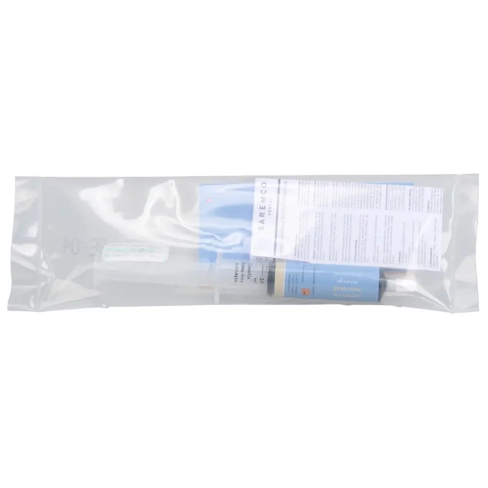 Saremco microcid etchant gel - Refill Spritze 25 ml, blau