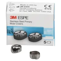 3M Espe Dental Products Edelstahl-Kronen D-LL-3 Pa 5
