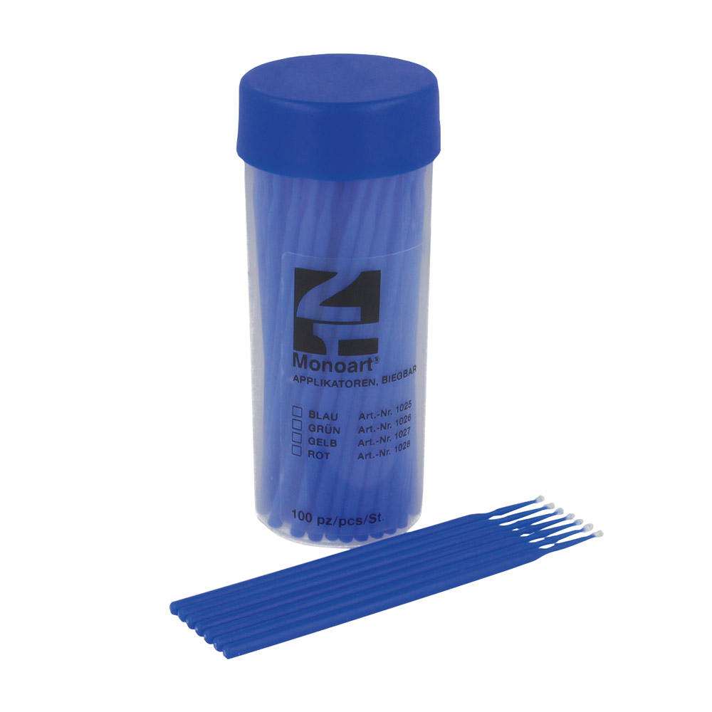 Monoart Applikatoren blau 100St
