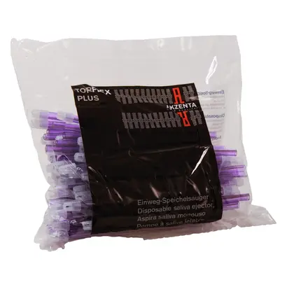 112985_TOP_FLEX_Speichelsauger_145mm_lila_Pa_100