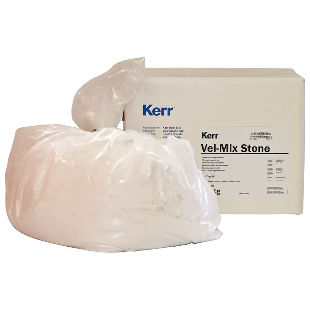 Kerr Vel-Mix Stone - Eimer 25 kg Superhartgips weiß