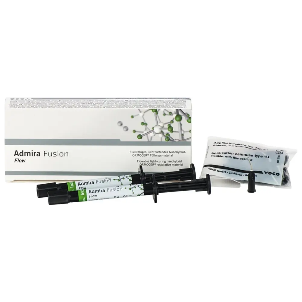 VOCO Admira® Fusion Flow - Packung 2 x 2 g Spritze inzisal