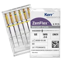 Kerr ZenFlex™ - Packung 6 Stück 25 mm, Taper.04 ISO 025