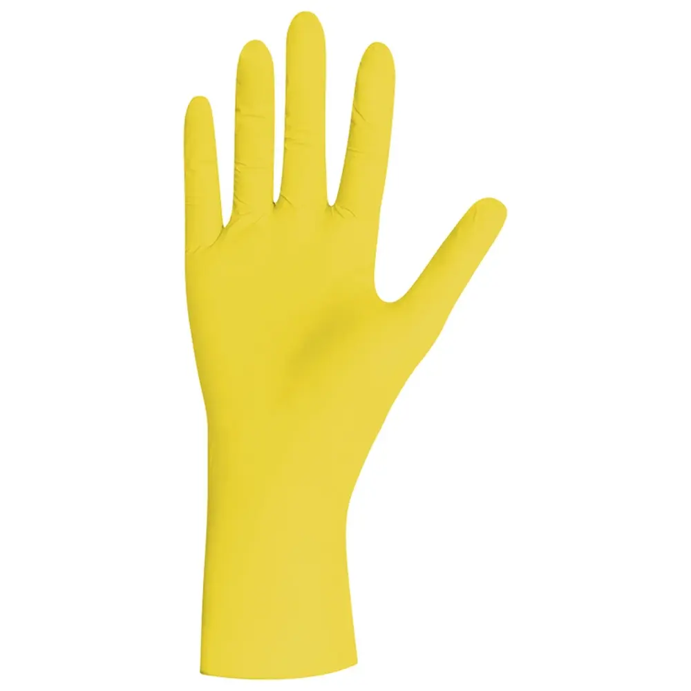 Unigloves YELLOW PEARL - Packung 100 Stück puderfrei, gelb, XS