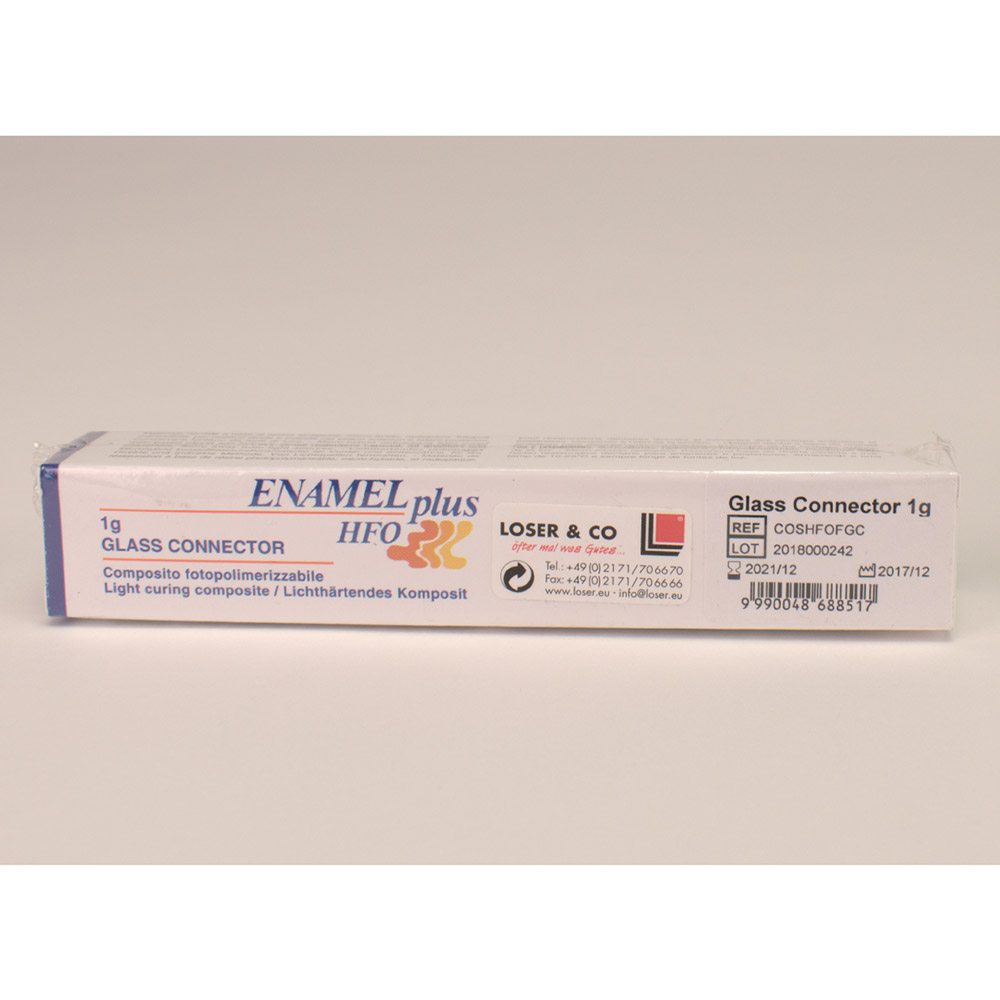 Enamel plus HFO Glass Connector 1g