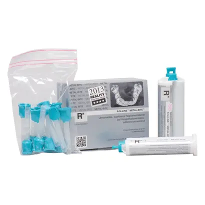 R-dental Dentalerzeugnisse GmbH R-SI-LINE METAL-BITE Doppelkartusche Pa 2x50ml