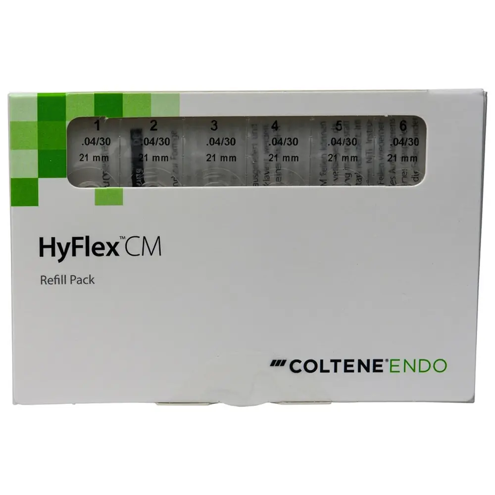 COLTENE HyFlex® CM - Packung 6 Stück 21 mm, Taper.04 ISO 030