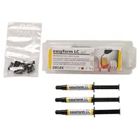 DETAX easyform LC - Standardpackung 3 x 3 g Spritze Gel