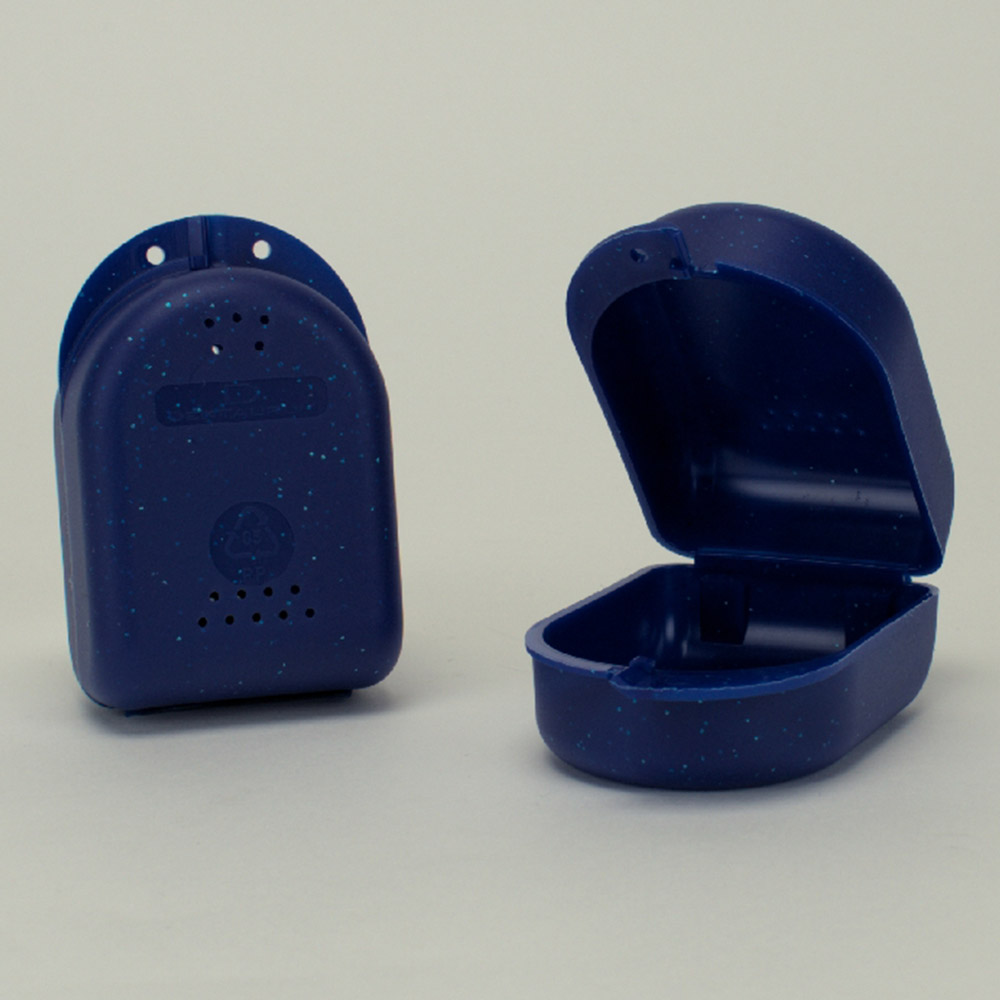 Spangenbox maxi perlblau 10St