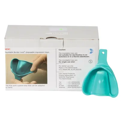 Clan Dental B.V. Abdrucklöffel Border-Lock OK Nr.44 verformbar Napa 10 Clan Dental B.V. Abdrucklöffel Border-Lock OK Nr.44 verformbar Napa 10