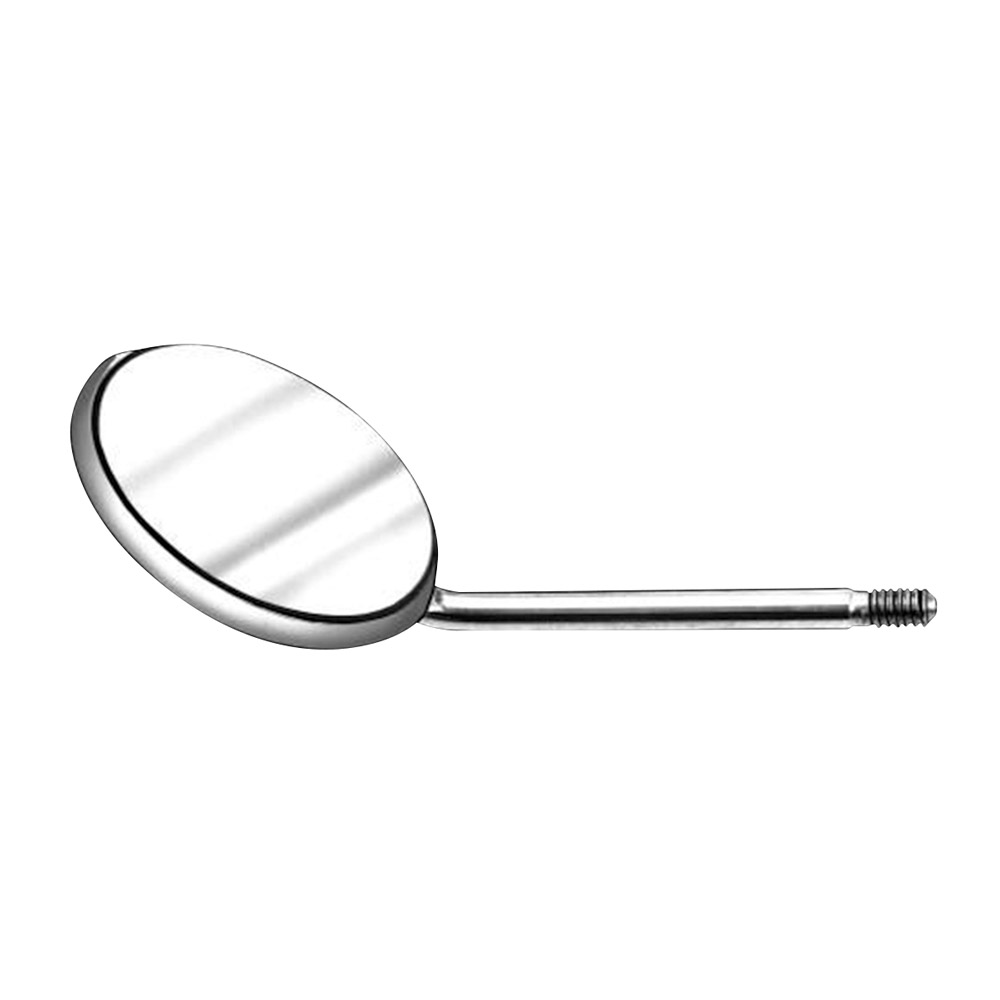 Mundspiegel Rhodium plan 22mm 478/4 Dtz