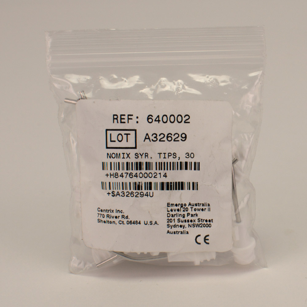 GX98114_Nomix_Syringe_Tips_30St Nomix Syringe Tips 30St