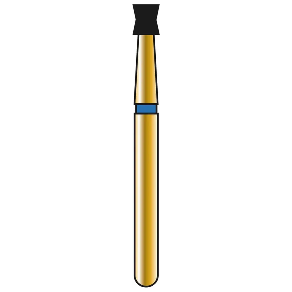 COLTENE DIATECH Diamanten G813 - Packung 5 Stück blau mittel (M), FG, Figur 032, Diabolo, 2 mm, ISO 018