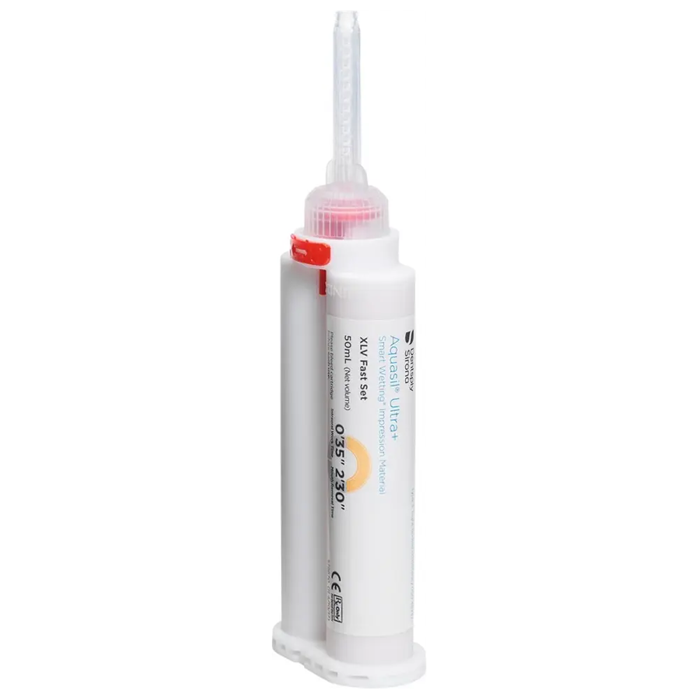 Dentsply Sirona Aquasil® Ultra+ - Nachfüllpackung 4 x 50 ml Doppelkartusche XLV Fast Set, Zubehör