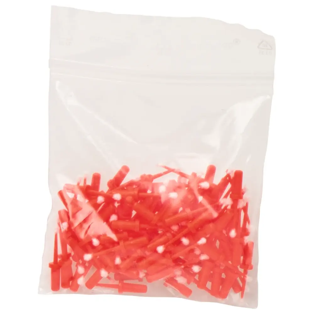 Unigloves Applikationstips - Packung 100 Stück rot
