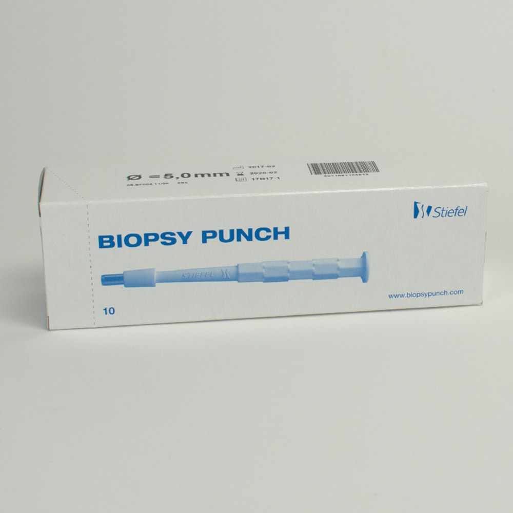 Biopsy Punch Ø 5mm Schleimhautst.10St