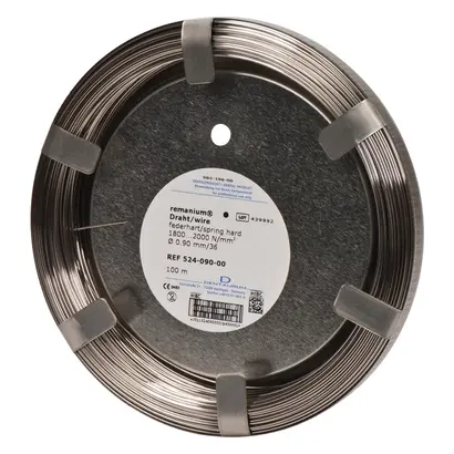 Dentaurum GmbH & Co. KG remanium Draht rund federhart D0,90mm/36 100m Rolle