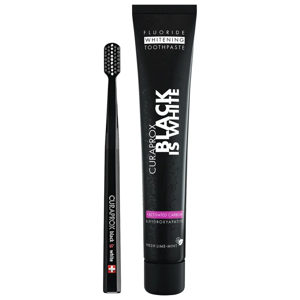 Curaden CURAPROX BLACK IS WHITE - Set