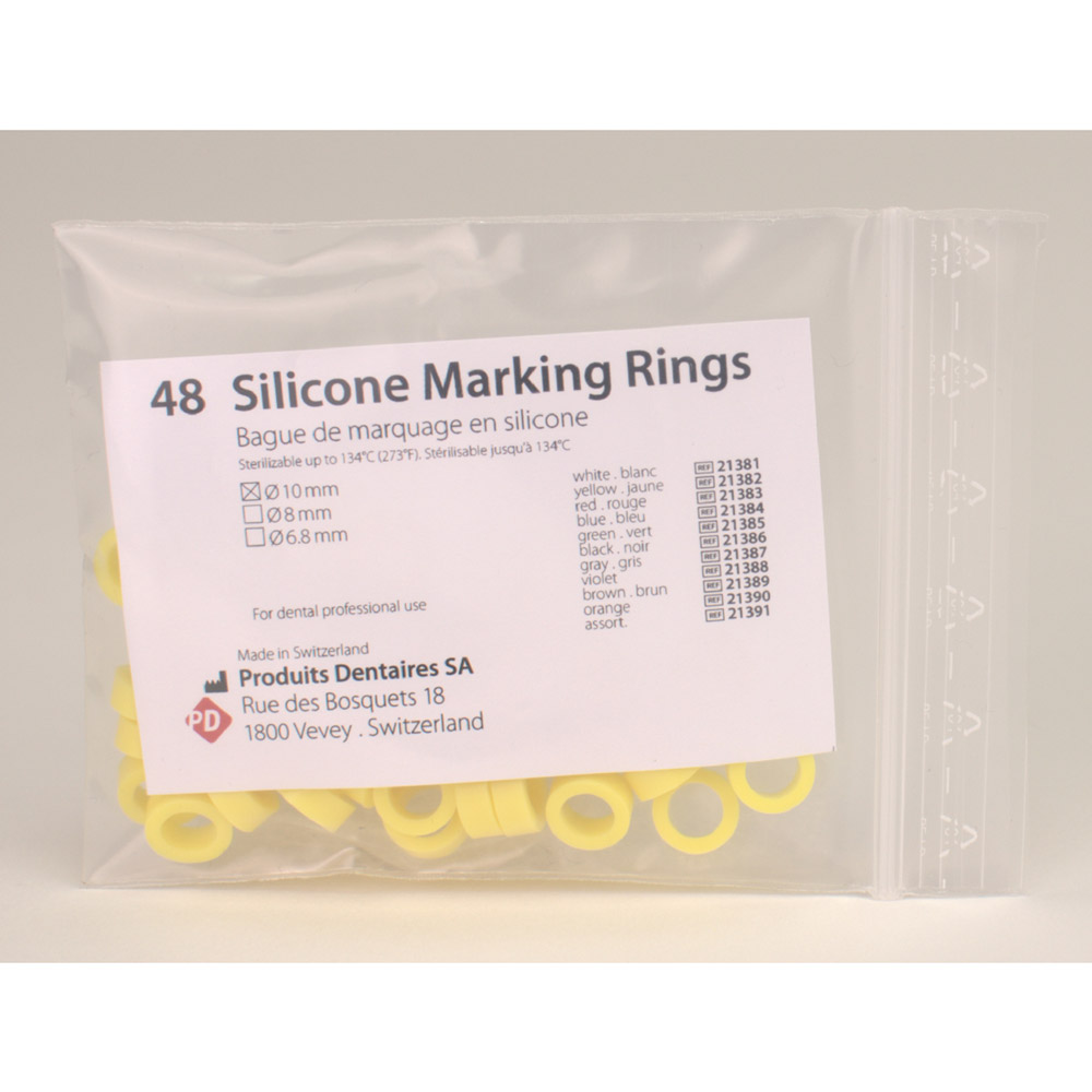 GX64078_Silikon_Ringe_10mm_gelb__48St Silikon Ringe 10mm gelb 48St