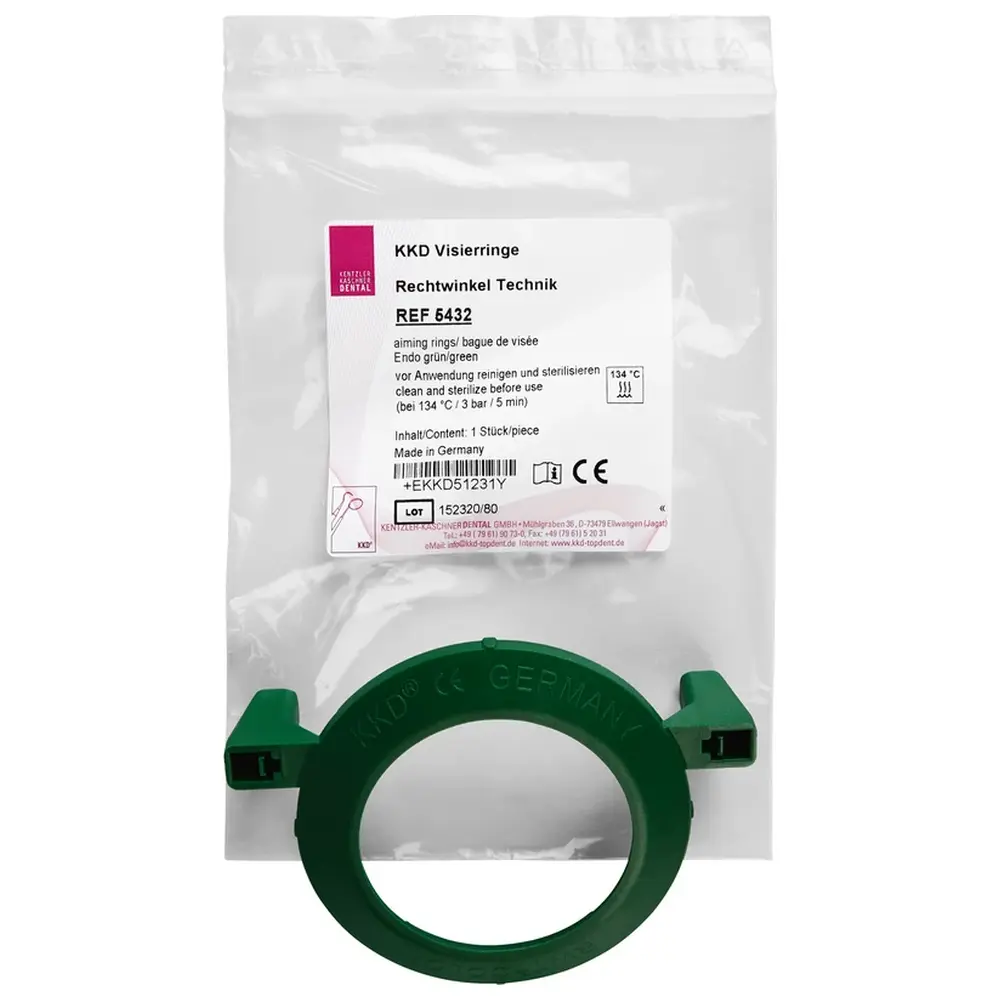 Kentzler-Kaschner RWT® COLOR - Stück Visierring, grün, Endo