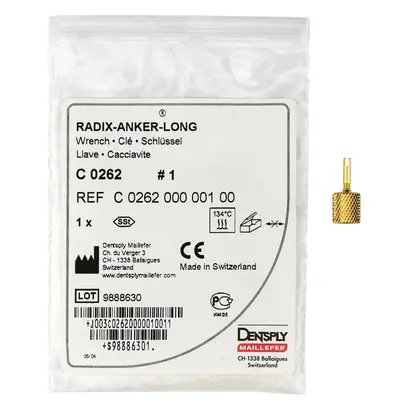 Dentsply Sirona Europe GmbH RADIX-ANKER-LONG Steckschlüssel Gr.1 St Dentsply Sirona Europe GmbH RADIX-ANKER-LONG Steckschlüssel Gr.1 St