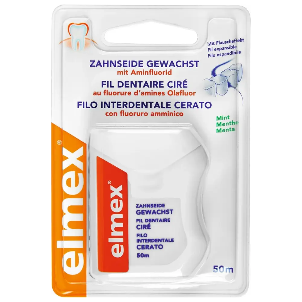 CP GABA elmex® Zahnseide - Spenderbox 50 m gewachst