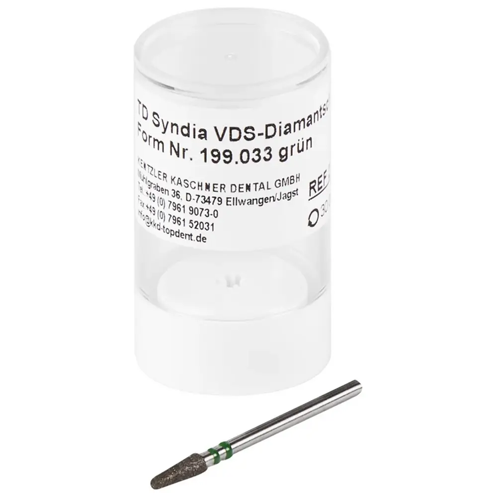 Kentzler-Kaschner TOPDENT SYNDIA® VDS Longlife - Stück 199.033 HP, 2 x grün grob