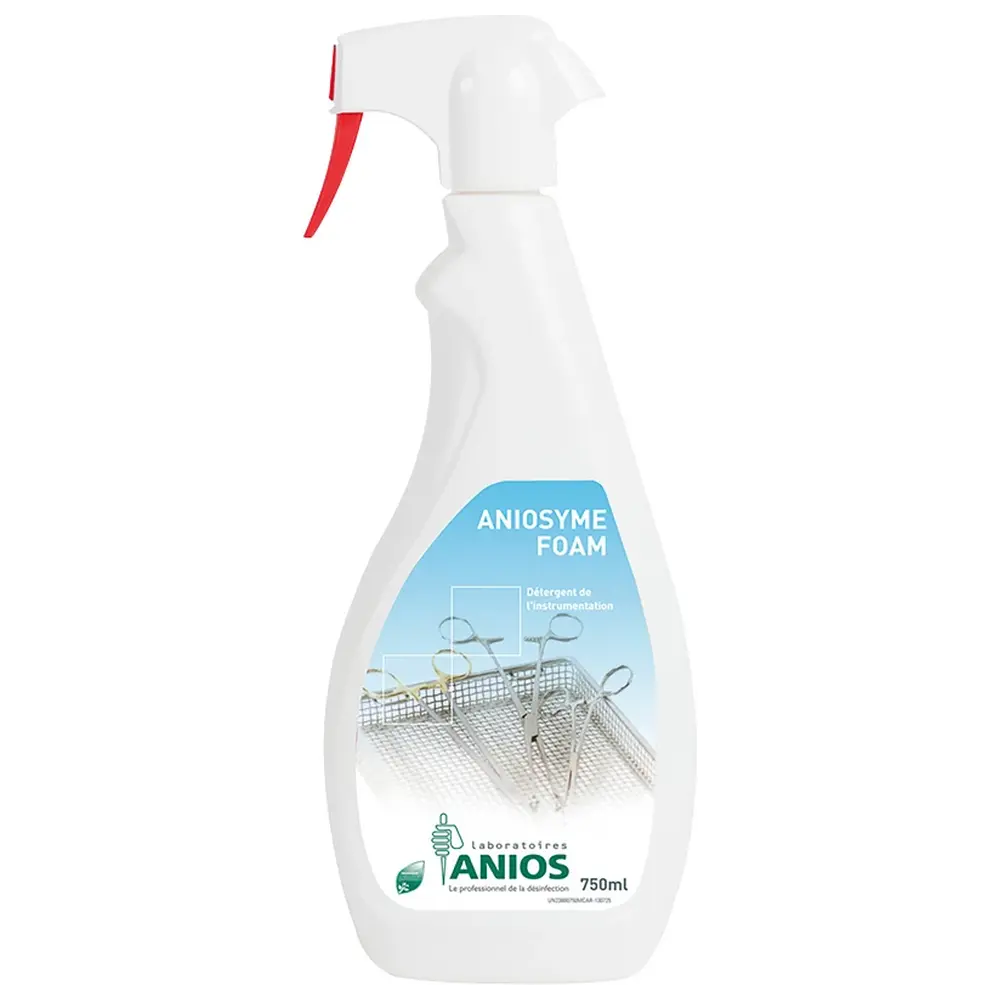 ECOLAB Aniosyme Foam - Flasche 750 ml mit Schaumsprühkopf ECOLAB Aniosyme Foam - Flasche 750 ml mit Schaumsprühkopf