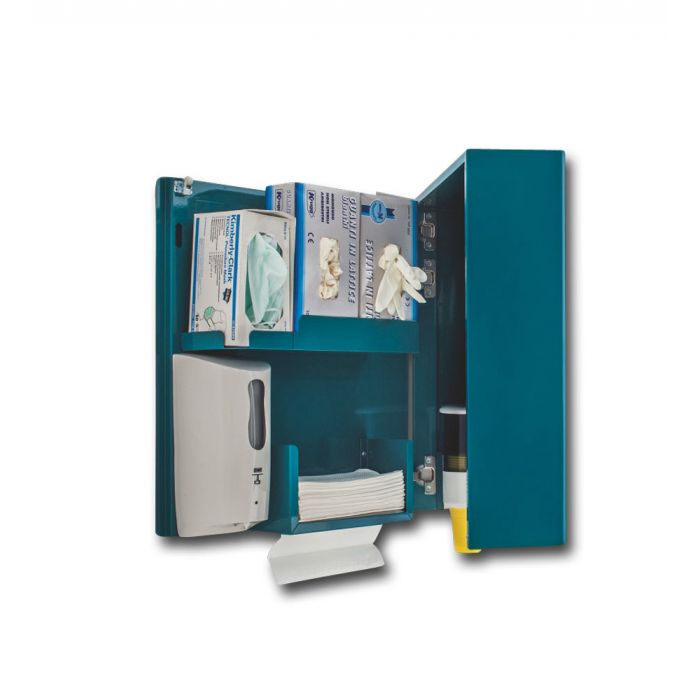 Hygieneeinheit mit automatischem Seifenspender Hygieneeinheit mit automatischem Seifenspender