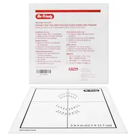 Hu-Friedy Mfg. Co., LLC Kofferdam-Schablone universal RDTUNIV St