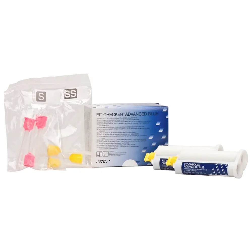 GC FIT CHECKER™ Advanced Blue - Kartusche 2 x 56 g Doppelkartusche blau