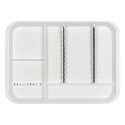 Zirc Company B-Lok Tray m.Einteilung weiß 34x24,5x2,2cm St