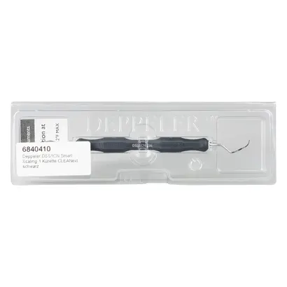 Deppeler-Dentalinstrumente Deppeler Kürette Smart Scaling 1 CLEANext schwarz DSS1CN St Deppeler-Dentalinstrumente Deppeler Kürette Smart Scaling 1 CLEANext schwarz DSS1CN St