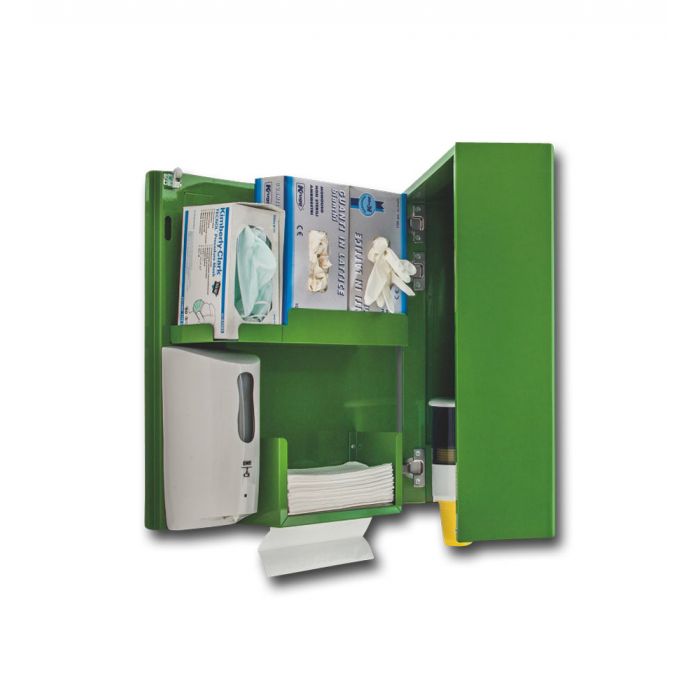 Hygieneeinheit mit automatischem Seifenspender Hygieneeinheit mit automatischem Seifenspender