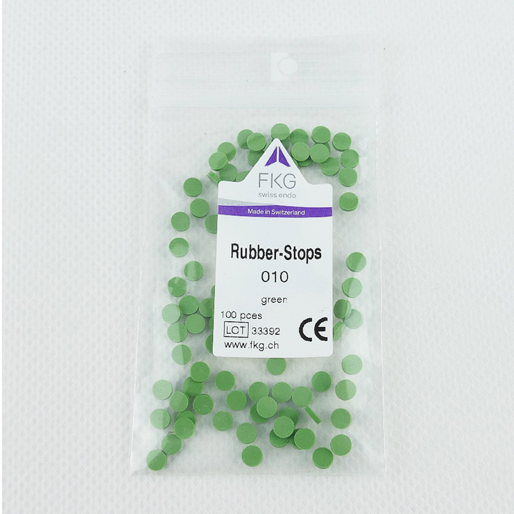 Silikonstopper FKG grün 100St