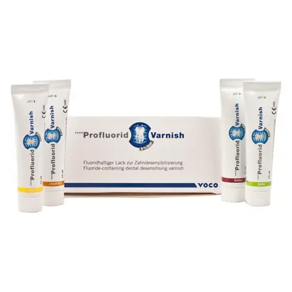 VOCO Profluorid® Varnish - Packung 4 x 10 ml sortiert