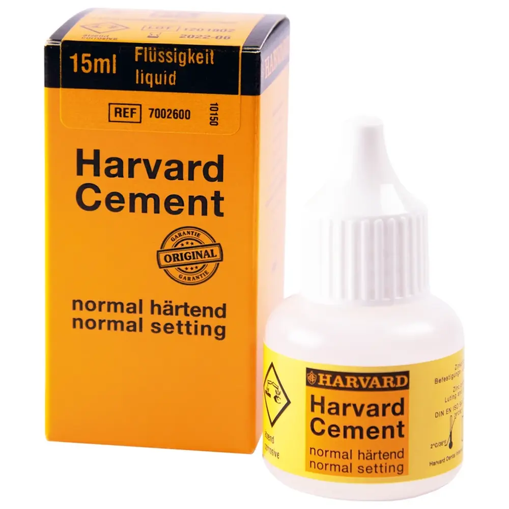 Harvard Dental International Harvard Cement normal härtend Flüssigkeit - Flasche 15 ml Flüssigkeit