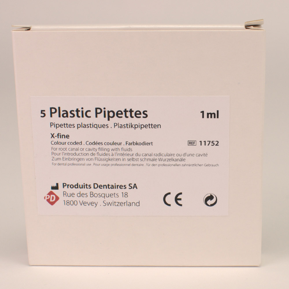 Einmal-Pipetten Plastik X-Fein 5St