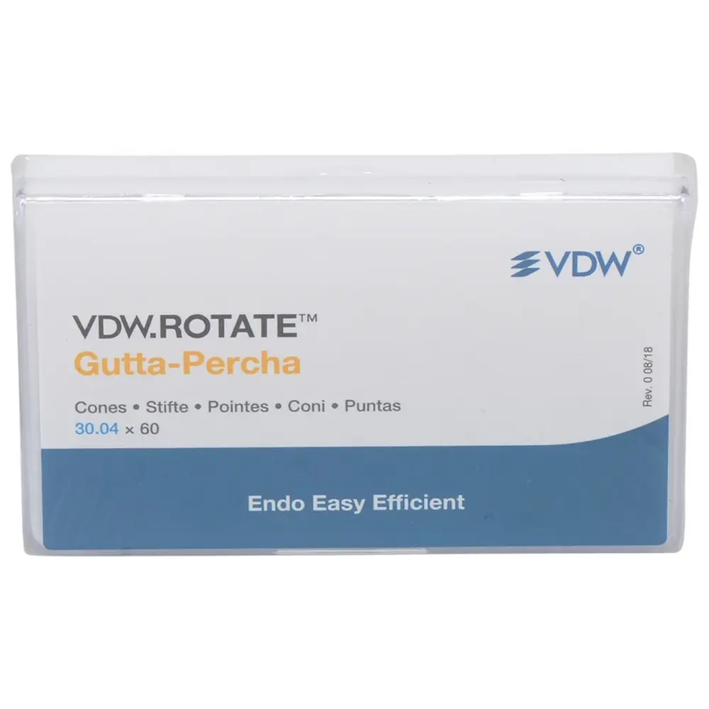 VDW.ROTATE™ Gutta-Percha - Packung 60 Stück Taper.04 ISO 030