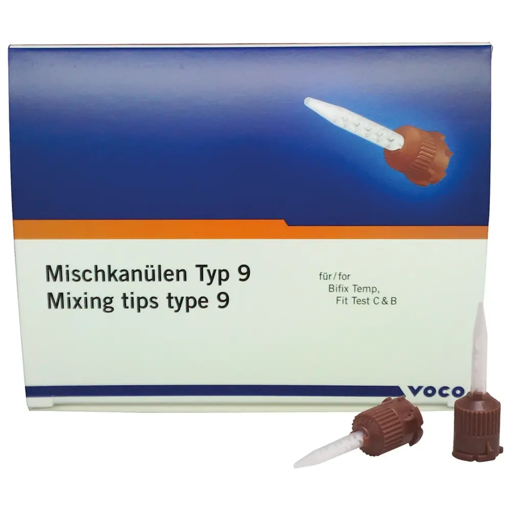 VOCO Mischkanülen Typ 9 - Packung 50 Stück braun, Typ 9