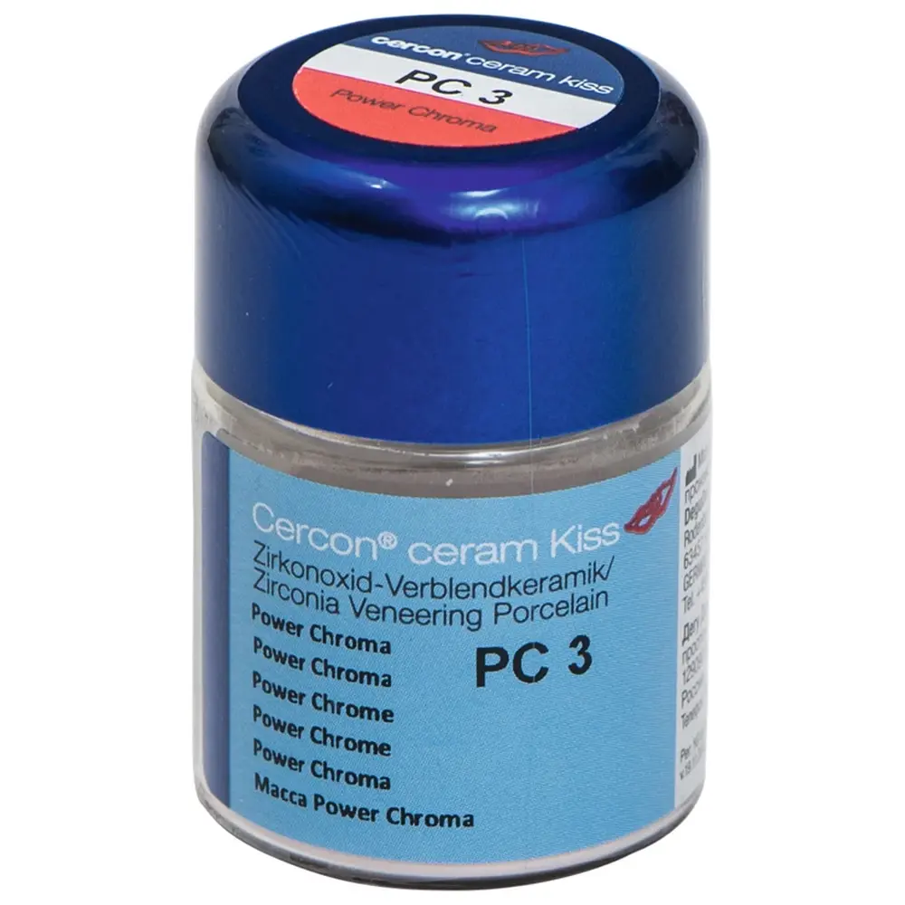 Dentsply Sirona Cercon® ceram Kiss - Dose 20 g Pulver chrom 3