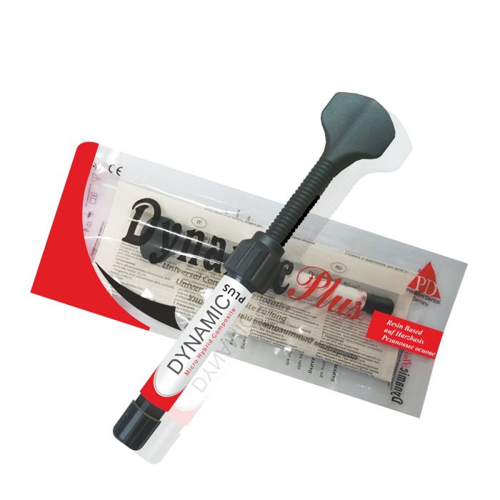DYNAMIC PLUS REFILL SYRINGE - Light Cure Micro Hybrid Composite Farbe: A1
