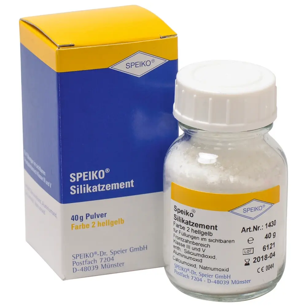 SPEIKO Silikatzement - Flasche 40 g Pulver
