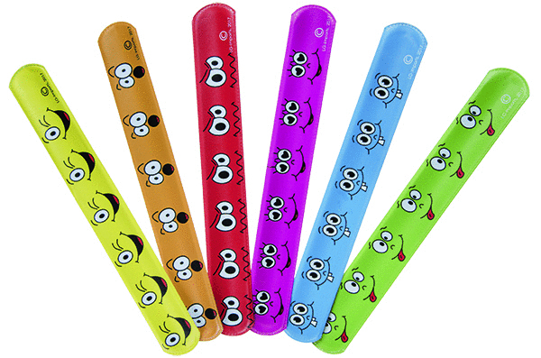 Gesichter Klappband Klappband Gesicht