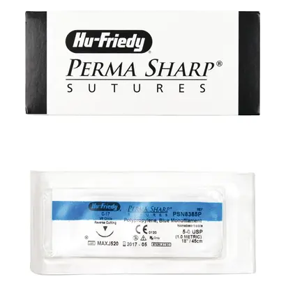 Surgical Specialties Mexico Nahtmaterial Polypropyl.5-0NA/C-17 PSN8385P Pa 12