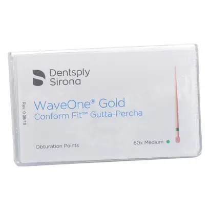 MAILLEFER INSTRUMENTS HOLDING Sàrl WAVEONE GOLD CONFORM FIT Guttapercha Medium Box 60